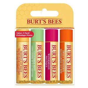 Burt’s Bees Lip Balm 4 Pack Freshly Picked 4pcs v:3493134 Burt’s Bees Lip Balm 4 Pack Freshly Picked 4pcs v:3493134
