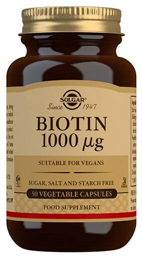 Solgar Biotin 1000 µg - 50 kap v:1175316