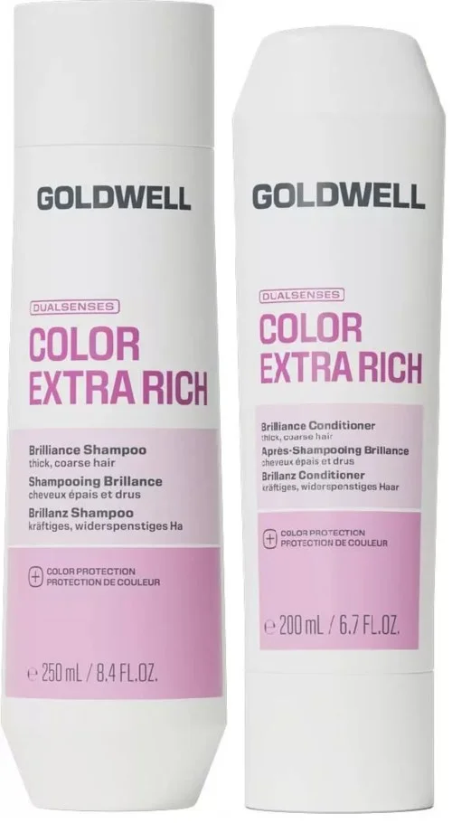 Goldwell Dualsenses Color Extra Rich Bundle Brilliance Shampoo 250 ml & Conditioner 200 ml v:6036564 Goldwell Dualsenses Color Extra Rich Bundle Brilliance Shampoo 250 ml & Conditioner 200 ml v:6036564