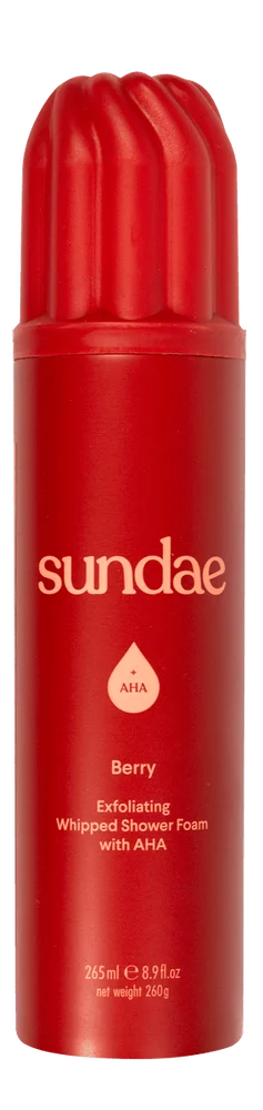 Sundae Exfoliating Whipped Shower Foam Berry - 265 ml. v:5794443