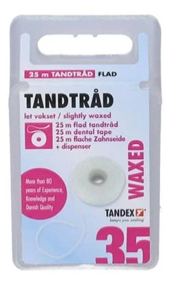 Tandex tanntråd (flat) – 25 m v:1976409 Tandex tanntråd (flat) – 25 m v:1976409