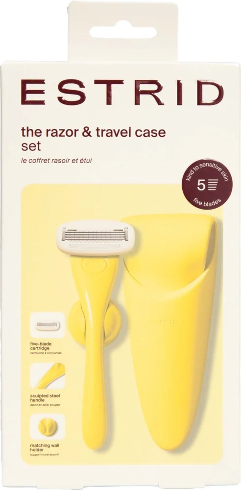 Estrid Razor & Case Set Butter v:7065783 Estrid Razor & Case Set Butter v:7065783