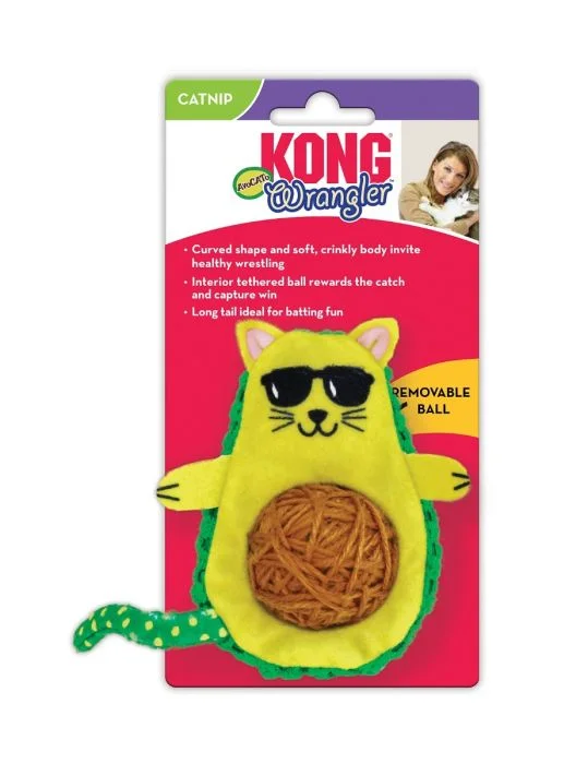 KONG Wrangler AvoCATo katteleke flerfarget v:2841432