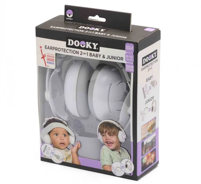 Dooky 2-i-1 hørselsvern baby og barn v:6997984 Dooky 2-i-1 hørselsvern baby og barn v:6997984