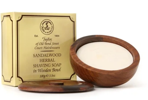 Taylor of Old Bond Street Sandalwood Shaving Soap Wooden Bowl v:7498698 Taylor of Old Bond Street Sandalwood Shaving Soap Wooden Bowl v:7498698