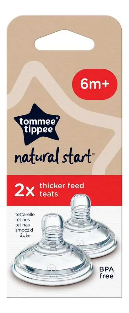 Tommee Tippee Natural Start Thick Feed Flasketut (+6 mnd.) – 1 stk. v:9104984 Tommee Tippee Natural Start Thick Feed Flasketut (+6 mnd.) – 1 stk. v:9104984