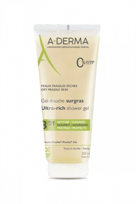 A-Derma Ultra-Rich Showergel 200ml v:3030686