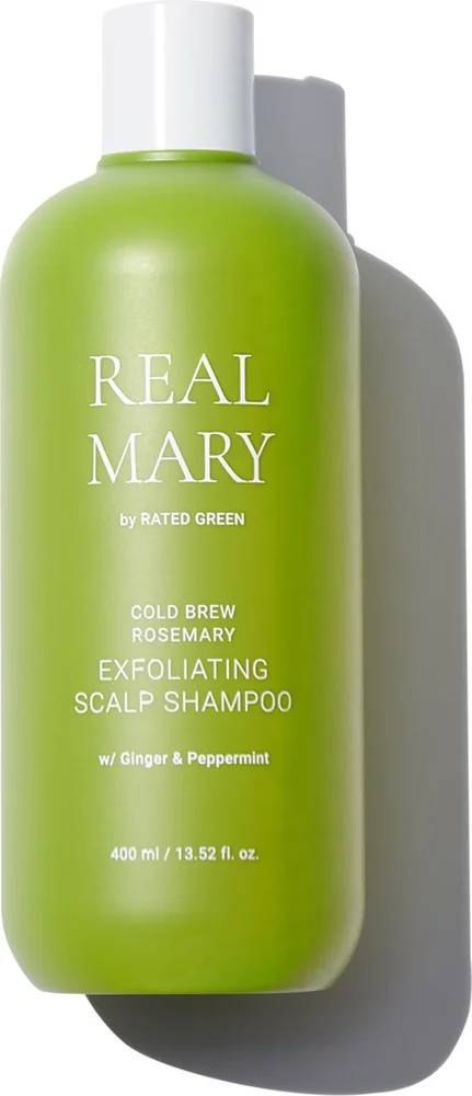 Rated Green Real Mary Cold Brew Rosemary Exfoliating Scalp Shampoo 400 ml v:7980157