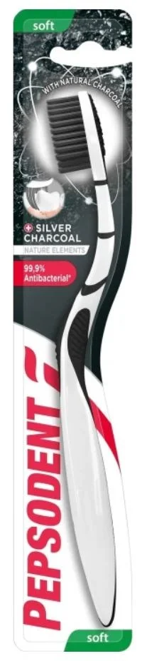 Pepsodent Tandborste Charcoal Soft v:1984942