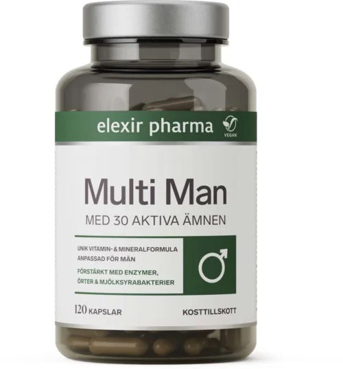 Elexir Pharma Multi Man 120 stk v:4527164