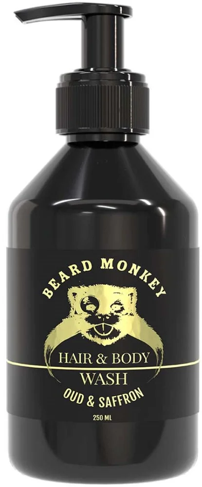 Beard Monkey Hair & Body Wash Oud & Saffron 250 ml v:3483269 Beard Monkey Hair & Body Wash Oud & Saffron 250 ml v:3483269