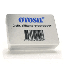 Otosil Ørepropper silikon – 1 par v:9650321 Otosil Ørepropper silikon – 1 par v:9650321