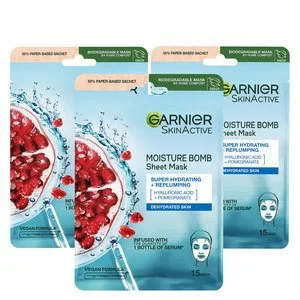 Garnier Pomegranate Sheet Mask Trio 3x28g v:6741099