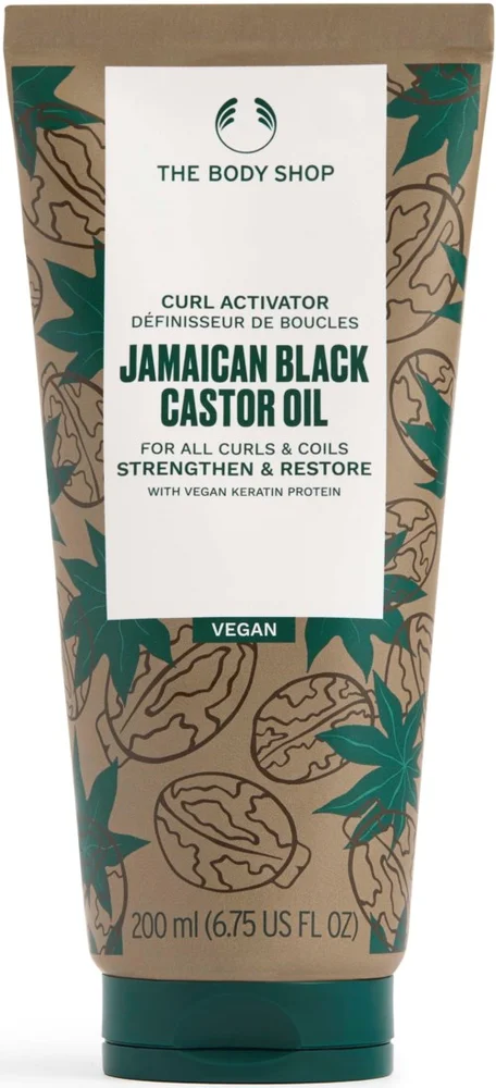 The Body Shop Jamaican Black Castor Oil Curl Activator 200 ml v:5487686 The Body Shop Jamaican Black Castor Oil Curl Activator 200 ml v:5487686