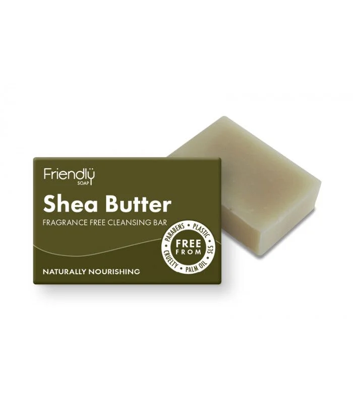 Friendly Shea Butter Ansiktssåpe - 95 g v:9510019