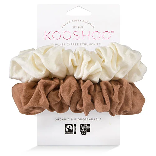 Hår Scrunchie Plastfri | Cappuccino v:9563626