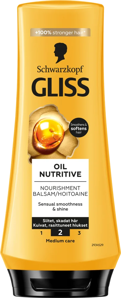 Schwarzkopf Gliss Nourishment Conditioner Oil Nutritive 200 ml v:8891449
