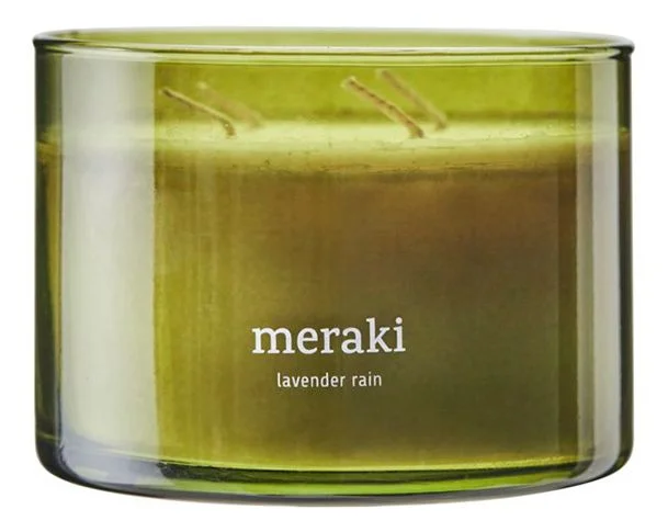 Meraki Duftlys Lavender Rain - 340 g. v:4508847