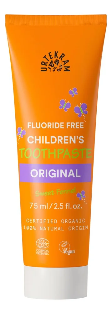 Urtekram Children's Original Flouride Free Toothpaste - 75 ml. v:9540695