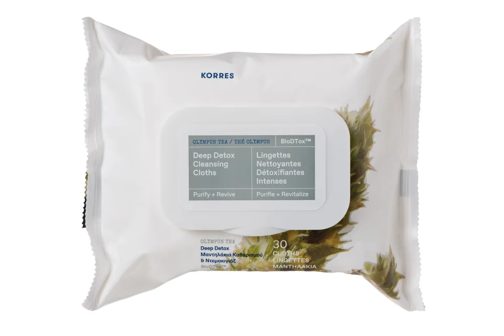 Korres Olympus Tea Cleansing Wipes 30 stk. v:2261261