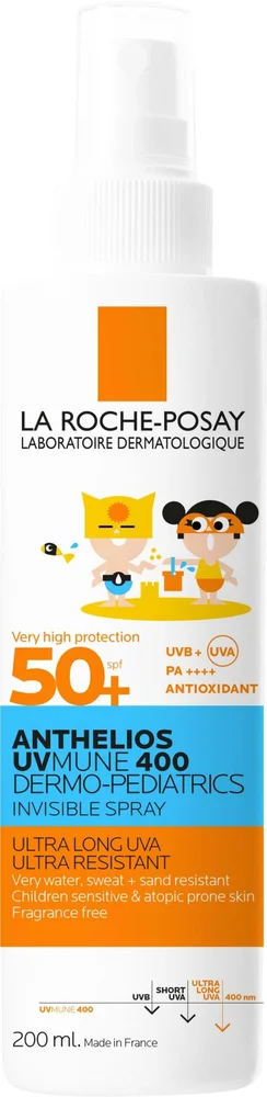 La Roche-Posay Anthelios Uvmune 400 Kids Invisible Spray Spf50+ 200 ml v:8683057 La Roche-Posay Anthelios Uvmune 400 Kids Invisible Spray Spf50+ 200 ml v:8683057