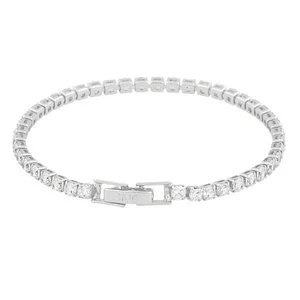 SNÖ of Sweden Siri Stone Bracelet Silver/Clear 16cm v:2751635
