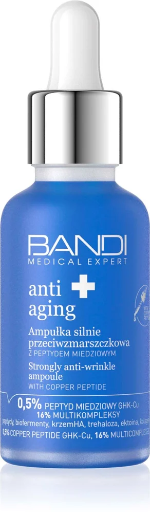 Bandi Medical Expert Anti Aging Strongly Anti-Wrinkle Ampoule With Copper Peptide 30 ml v:9319642 Bandi Medical Expert Anti Aging Strongly Anti-Wrinkle Ampoule With Copper Peptide 30 ml v:9319642