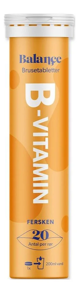 Balance B-vitamin Brusetabletter – 20 brusetabl. v:2653845