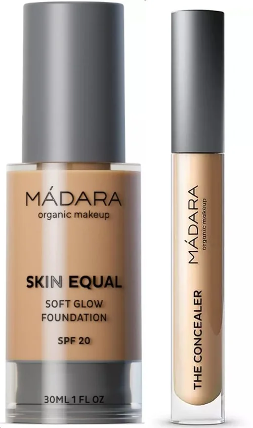 Mádara Bundle Skin Equal Foundation #40 Sand 30ml & The Concealer #35 Honey 4ml v:4051908