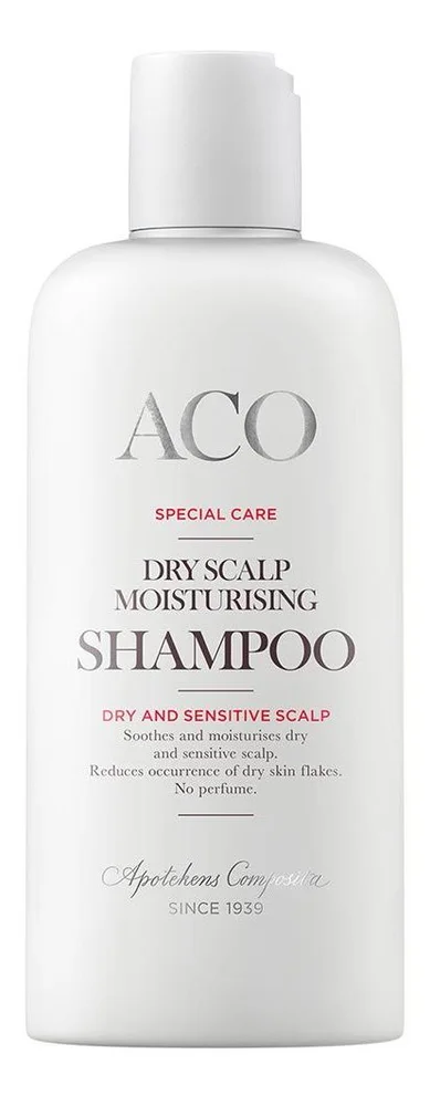 ACO Special Care Dry Scalp Moisturising Sjampo uten parfyme – 200 ml v:8301228 ACO Special Care Dry Scalp Moisturising Sjampo uten parfyme – 200 ml v:8301228