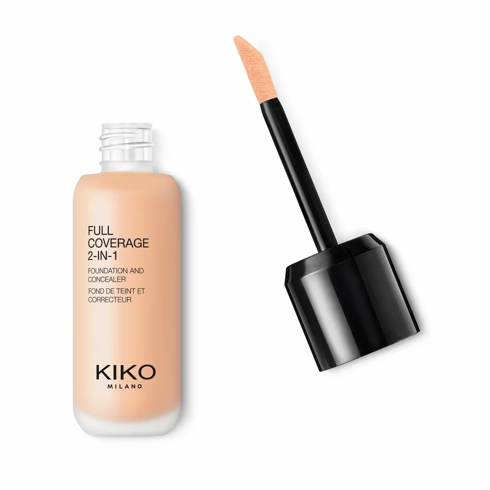 Full Coverage 2-In-1 Foundation & Concealer N35 Neutral - Kiko Milano v:8083240