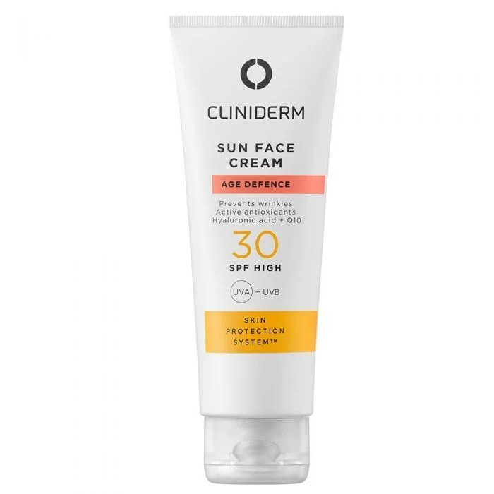 Cliniderm Sun Face Cream SPF30 - 50 ml. v:5805880