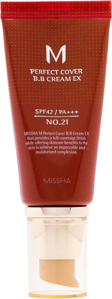 MISSHA M Perfect Cover B.B Cream Spf42 / Pa+++ No.21 Light Beige v:6446475 MISSHA M Perfect Cover B.B Cream Spf42 / Pa+++ No.21 Light Beige v:6446475