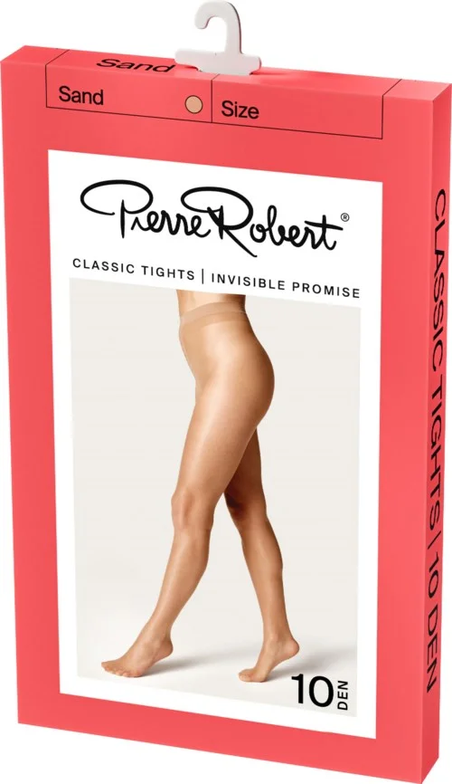 Pierre Robert Classic Tights Invisible Promise 10 DEN Sand 40-44 v:8125697