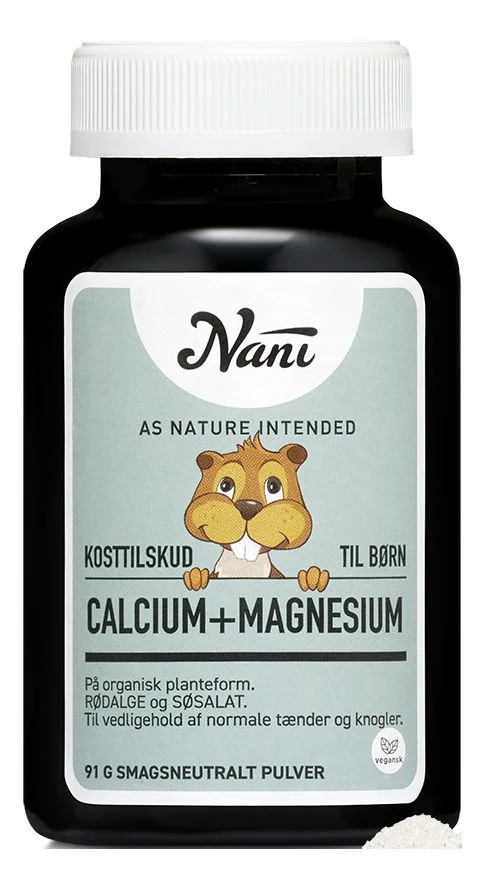 Nani Calcium+Magnesium til barn – 91 g v:4365451 Nani Calcium+Magnesium til barn – 91 g v:4365451