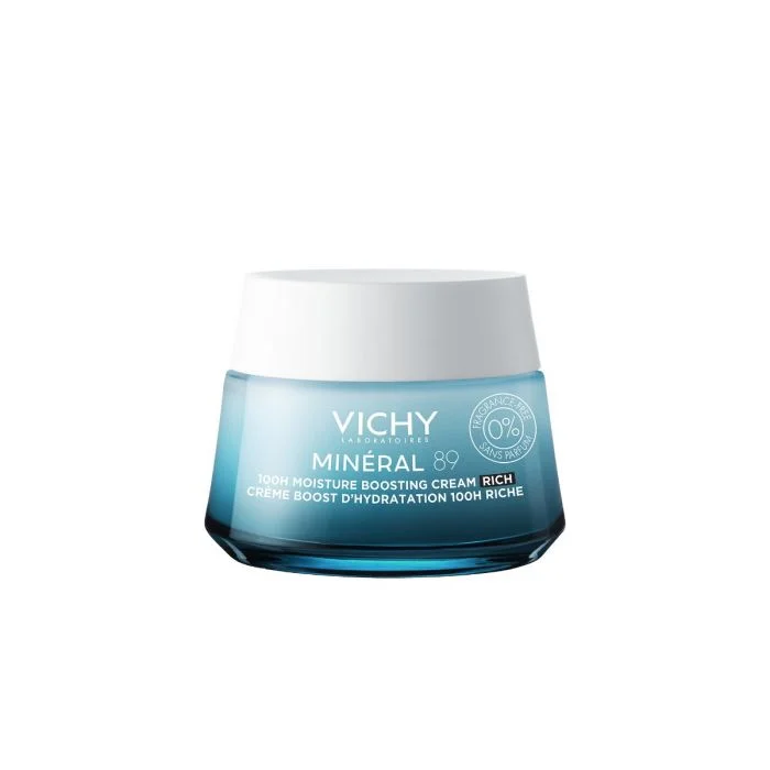 Vichy Minéral 89 100H Moisture Boosting Cream, Fragrance-free 50 ml v:6015865