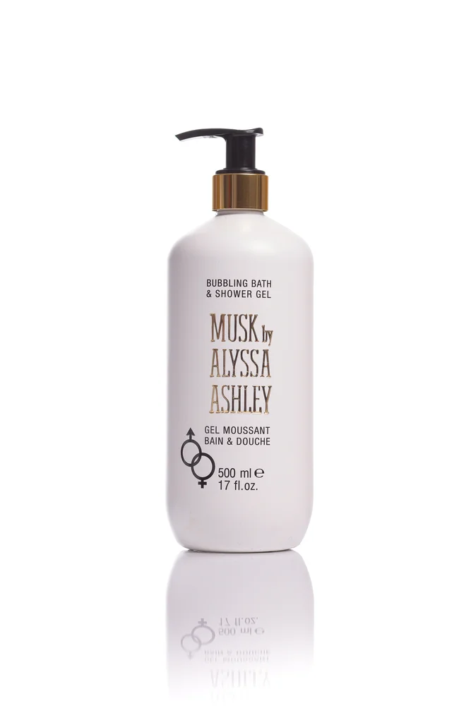 Musk Bath & Shower Gel 500 ml - Alyssa Ashley v:2306651