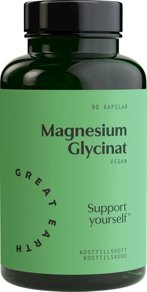 Great Earth Magnesiumglycinat 90 stk v:1885232 Great Earth Magnesiumglycinat 90 stk v:1885232