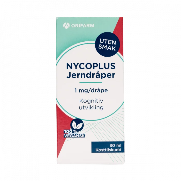 Nycoplus jerndråper 1mg/dråpe 30 ml v:8723044 Nycoplus jerndråper 1mg/dråpe 30 ml v:8723044