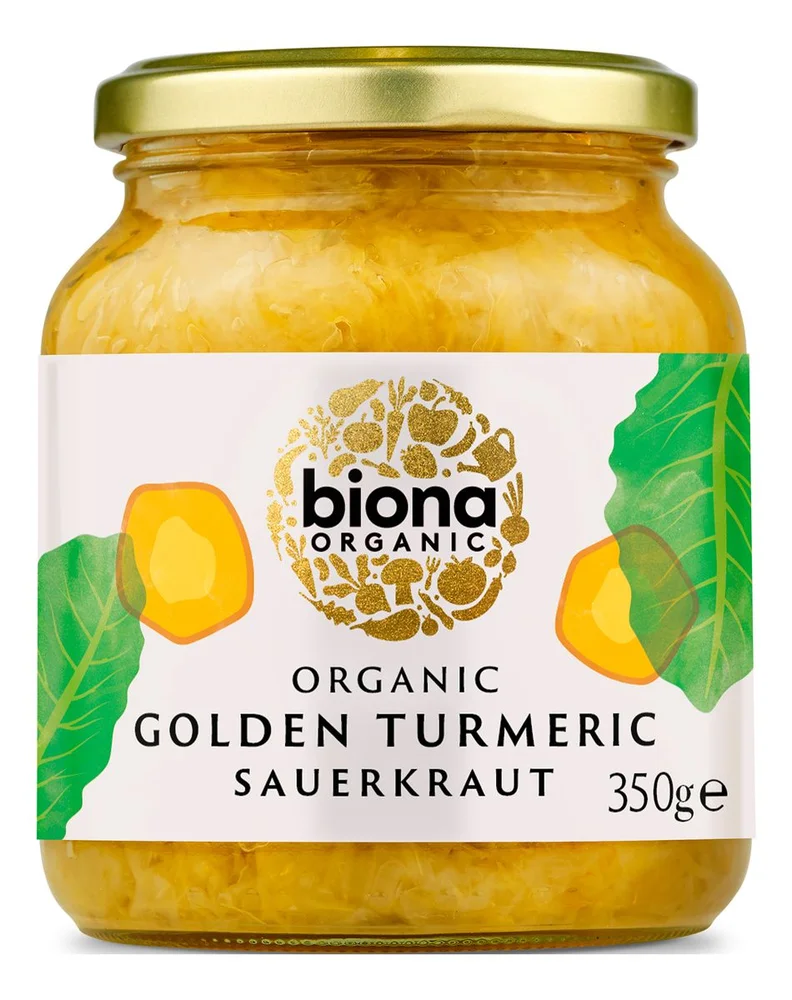 Clearspring BioKitchen Sauerkraut Ø – 350 g. v:4051708 Clearspring BioKitchen Sauerkraut Ø – 350 g. v:4051708