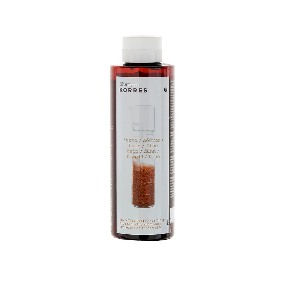 Korres Shampoo for Tynt og Fint Hår v:6512361