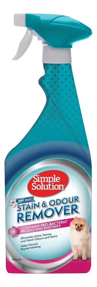 Simple Solution Flekk- og Luktfjerner Spring Breeze - 750 ml. v:6504789