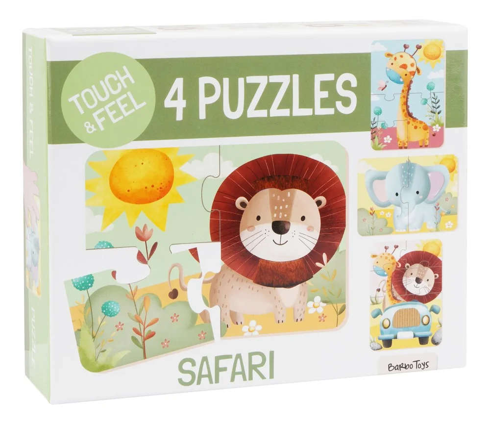 Barbo Classic Rør og føl puslespill – Safari – 1 stk. v:3502551 Barbo Classic Rør og føl puslespill – Safari – 1 stk. v:3502551
