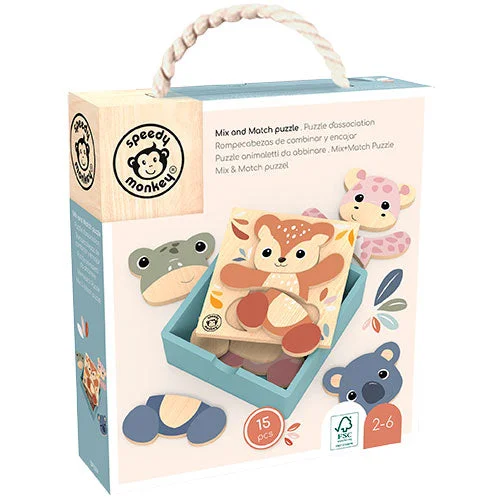 Mix and Match Puzzle | 2-6 år v:3501772