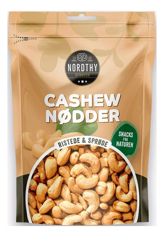 Nordthy Ristede Cashewnøtter – 70 g. v:4569625