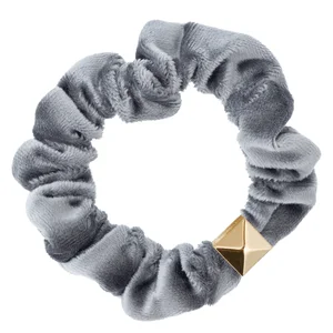 DARK Velvet Mini Scrunchie Sparkled Dark Sage v:3976183 DARK Velvet Mini Scrunchie Sparkled Dark Sage v:3976183