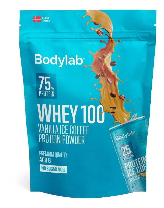 Bodylab Whey 100 Vanilla Iced Coffee – 400 g. v:4571392