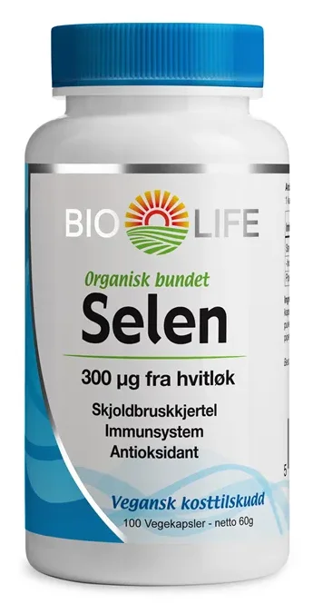 Bio Life selen 100 kapsler v:5935105