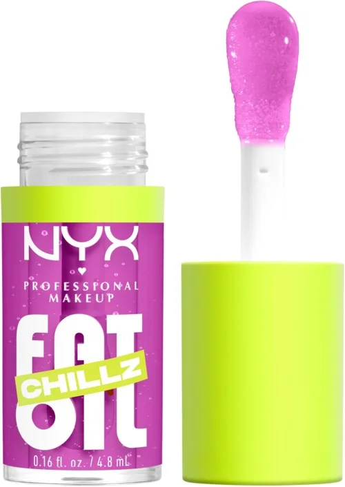 NYX PROFESSIONAL MAKEUP Fat Oil Chillz Lip Drip Lip Oil 16 Strawberry Slush v:6763065