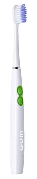 GUM Sonic Daily Battery Tannbørste Soft hvit 1 stk v:4434077 GUM Sonic Daily Battery Tannbørste Soft hvit 1 stk v:4434077
